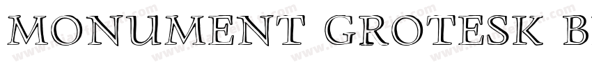 monument grotesk bla字体转换